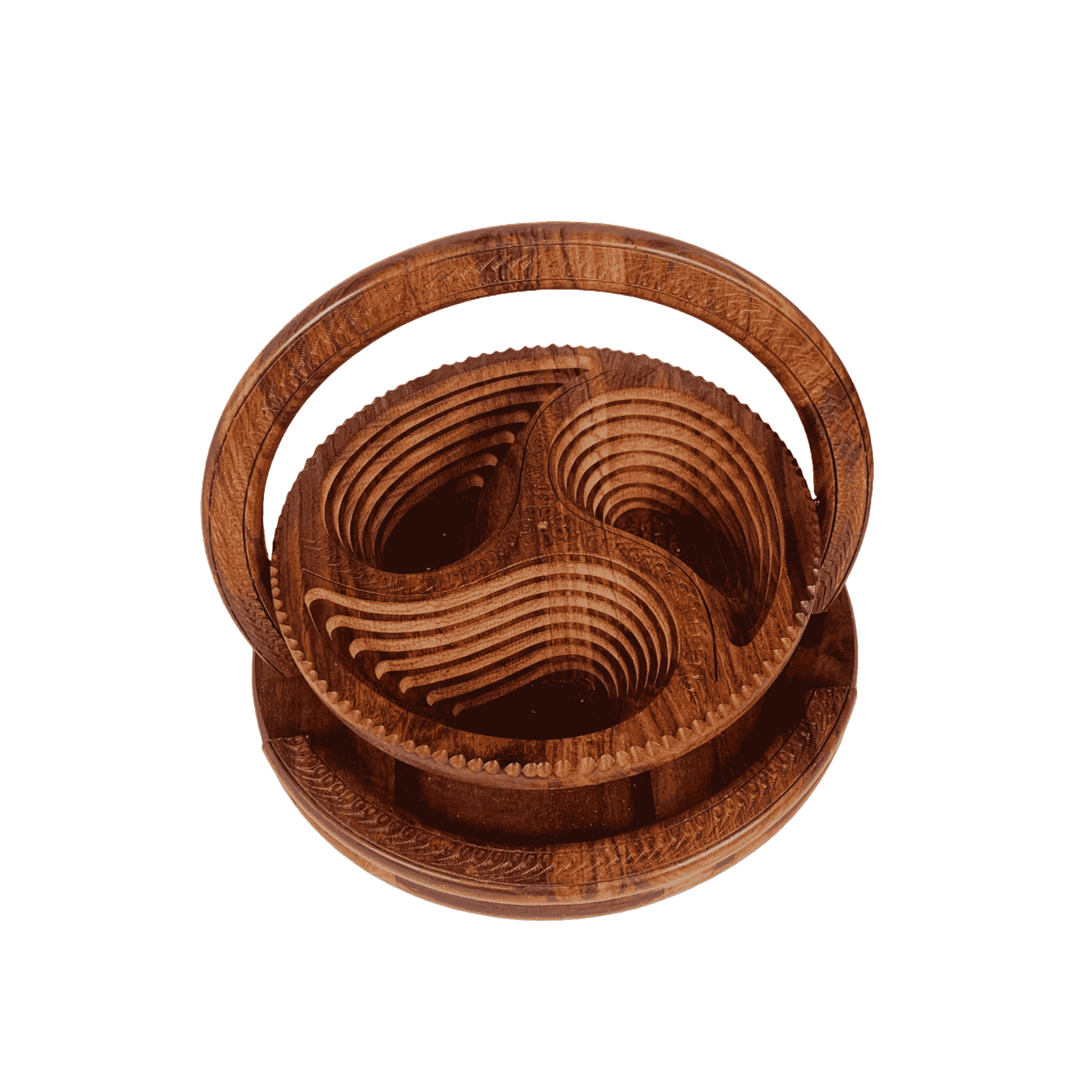 Corbeille de fruits en bois-30